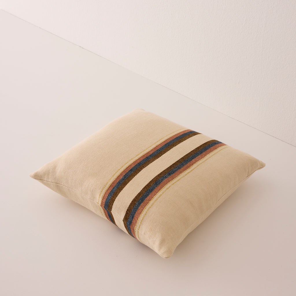 Goodee-Libeco-The Belgian Square Cushion Cover - Color - Harlan Stripe