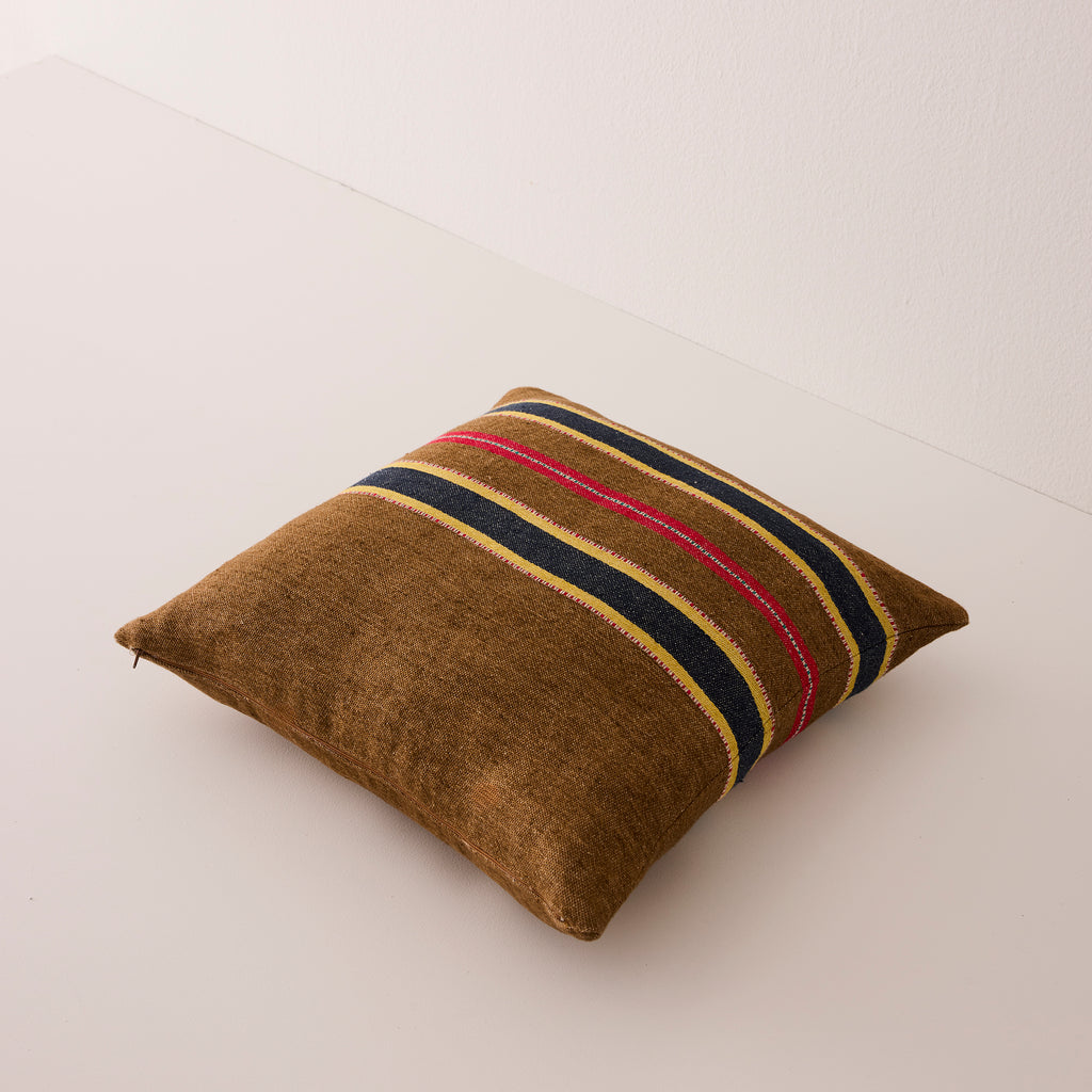 Goodee Belgian Square Cushion Cover - Color - Camp Stripe