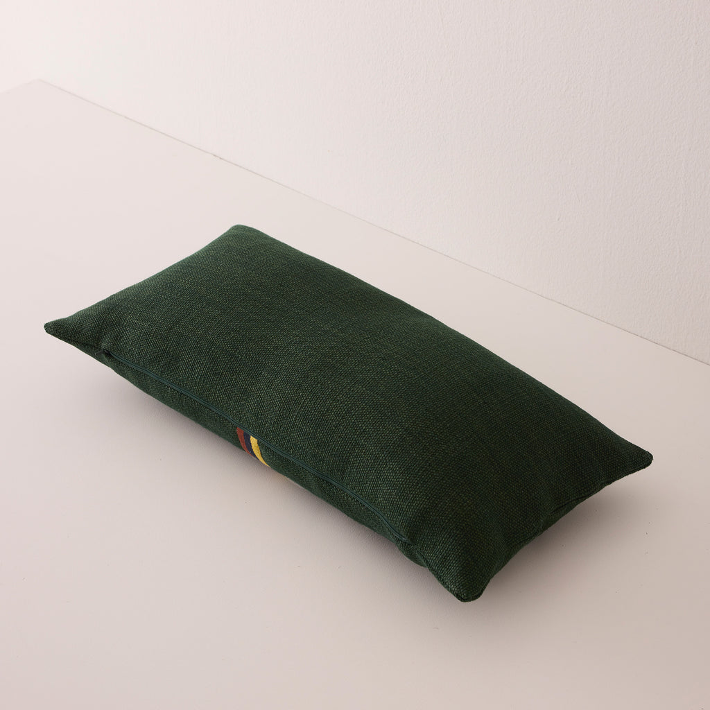 Goodee Housse de coussin lombaire - Couleur - Vert chasseur