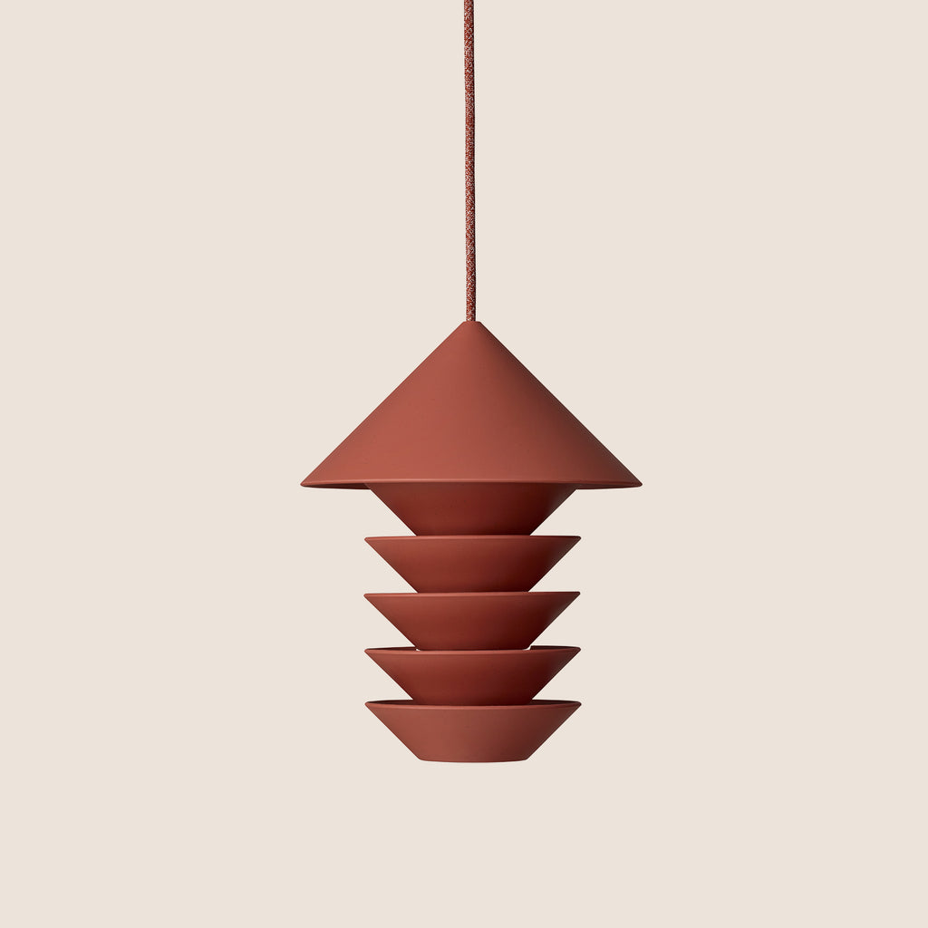 Goodee-Pidät-Silo Bird Feeder - Color - Terracotta