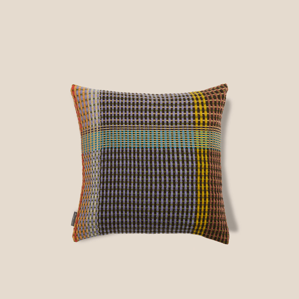 Goodee-Wallace Sewell-Hertha Square Cushion Cover - Color - Yellow Stripe