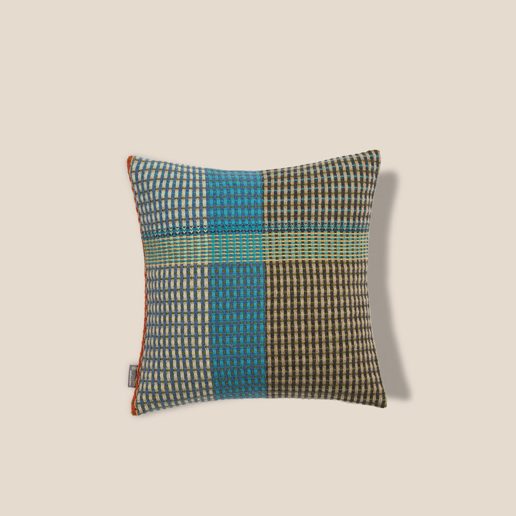 Goodee Sewell-Hertha Square Cushion Cover - Color - Blue Stripe