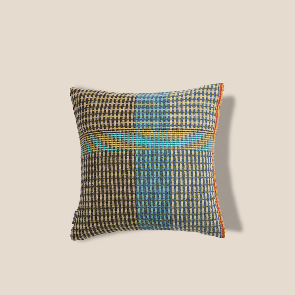 Goodee Sewell-Hertha Square Cushion Cover - Color - Blue Stripe