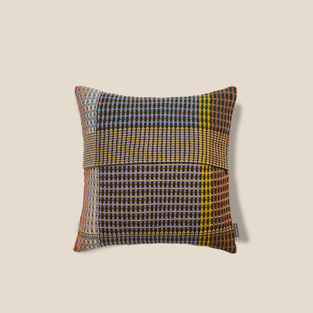 Goodee-Wallace Sewell-Hertha Square Cushion Cover - Color - Yellow Stripe