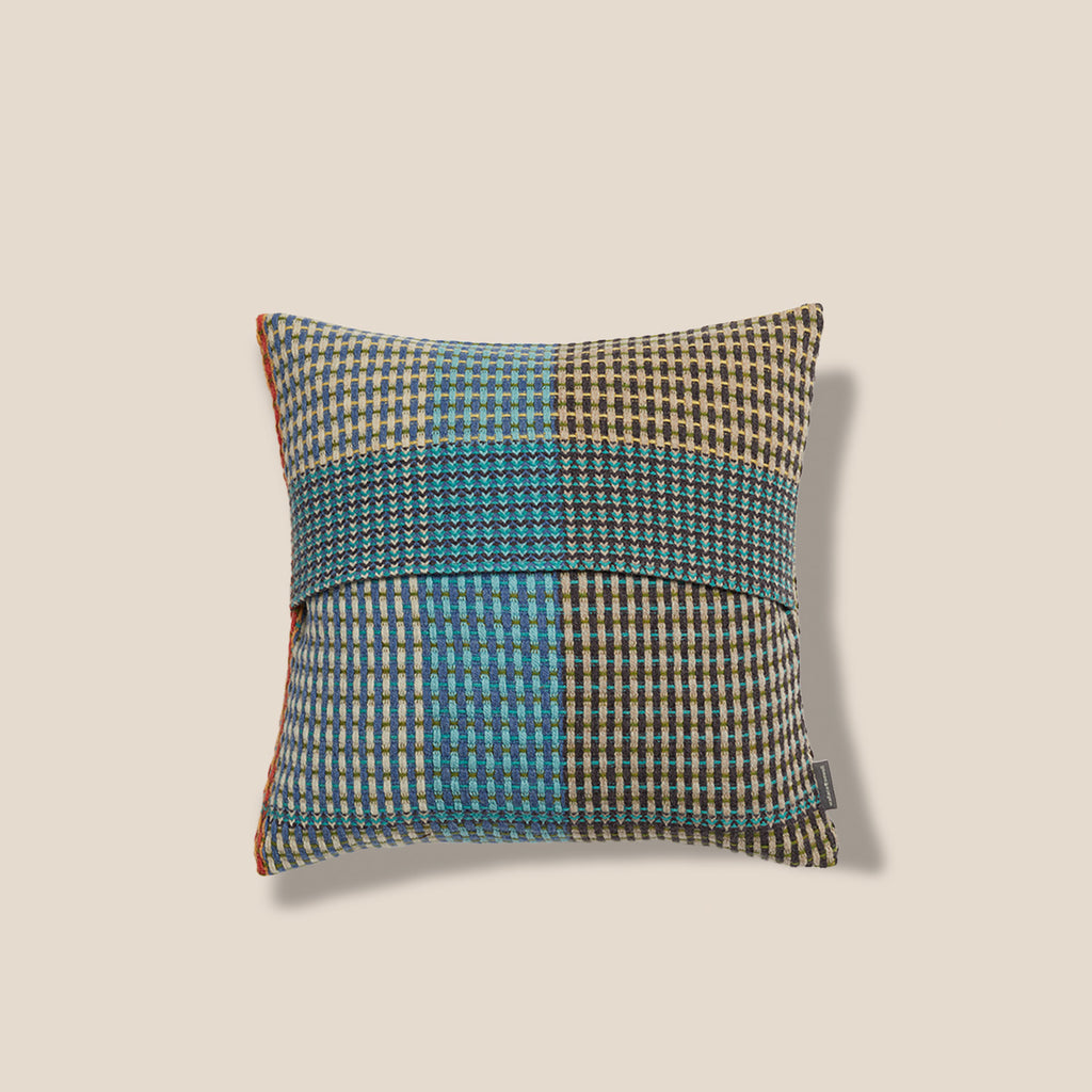 Goodee-Wallace Sewell-Hertha Square Cushion Cover - Color - Blue Stripe