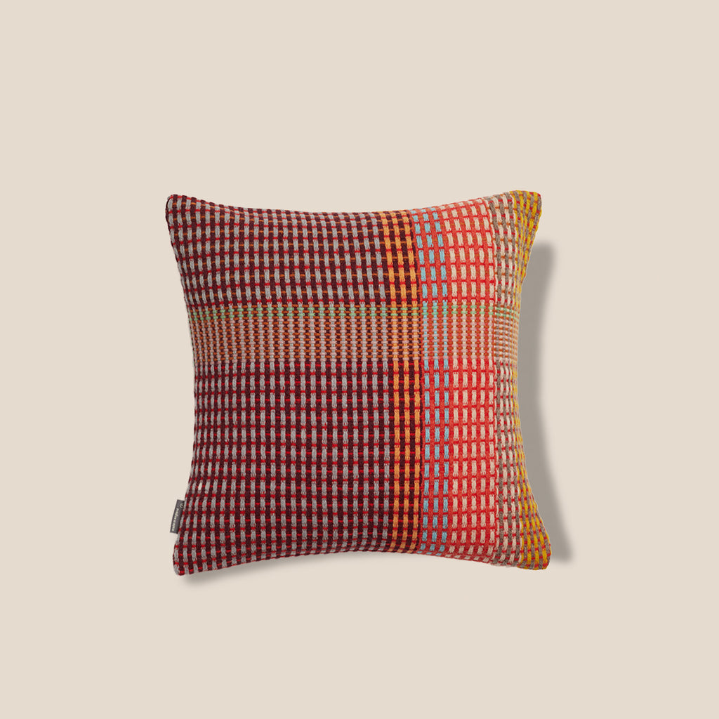 Goodee Sewell-Lovelace Square Cushion Cover - Color - Pink Stripe