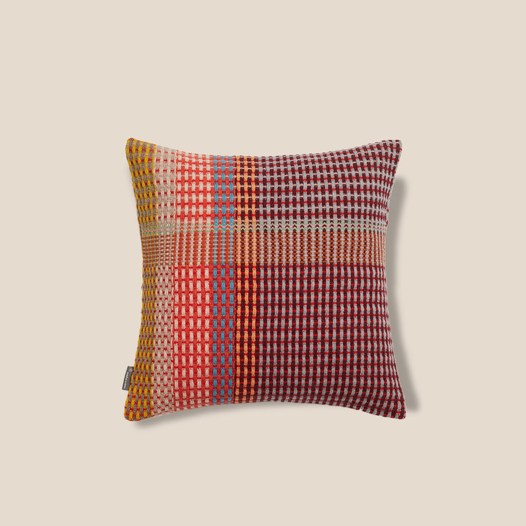 Goodee Sewell-Lovelace Square Cushion Cover - Color - Pink Stripe