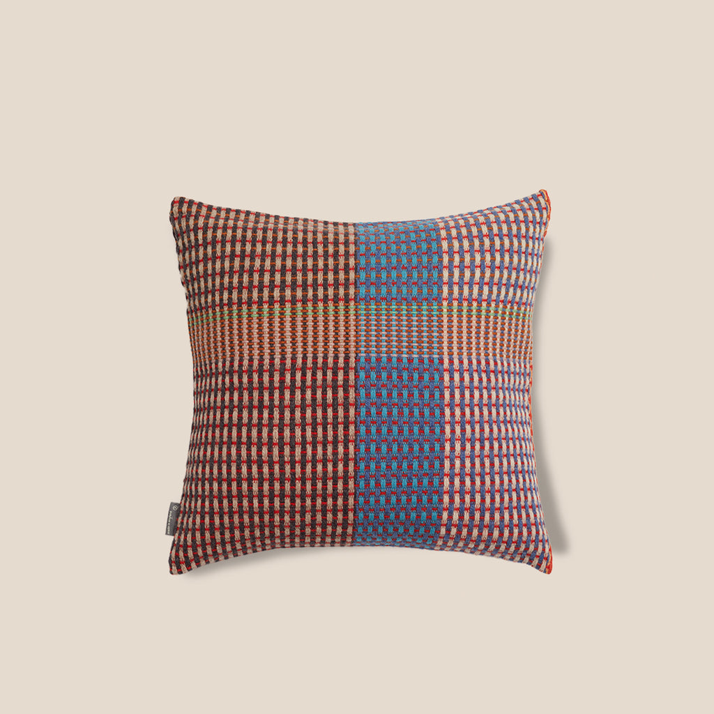 Goodee-Wallace Sewell-Lovelace Square Cushion Cover - Color - Blue Stripe