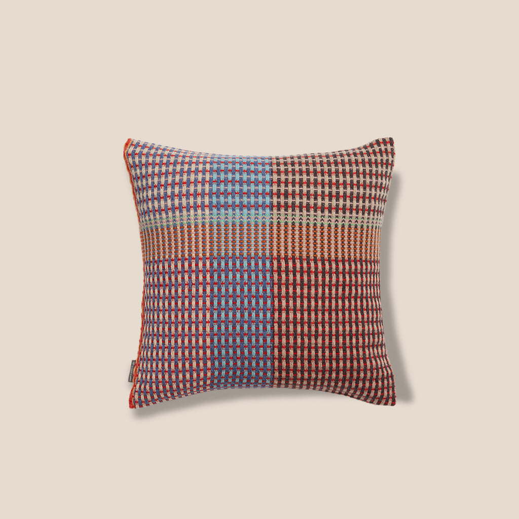 Goodee-Wallace Sewell-Lovelace Square Cushion Cover - Color - Blue Stripe