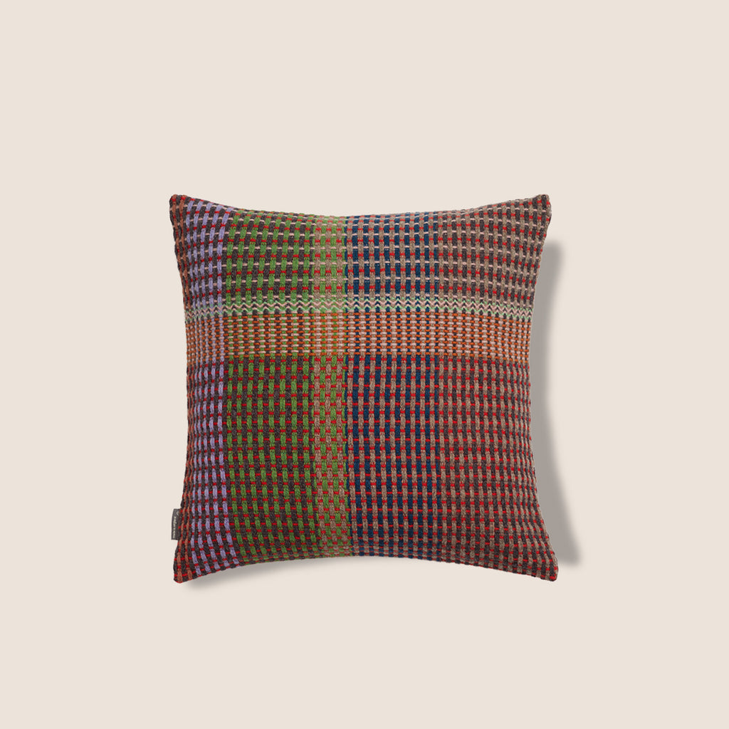 Goodee Sewell-Lovelace Square Cushion Cover - Color - Green Stripe