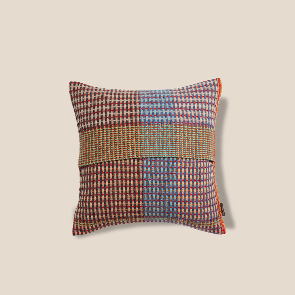 Goodee Sewell-Lovelace Square Cushion Cover - Color - Blue Stripe