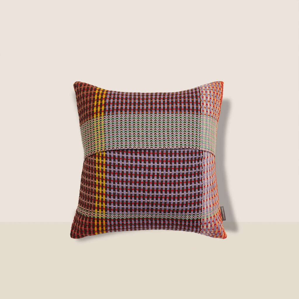 Goodee Sewell-Lovelace Square Cushion Cover - Color - Yellow Stripe