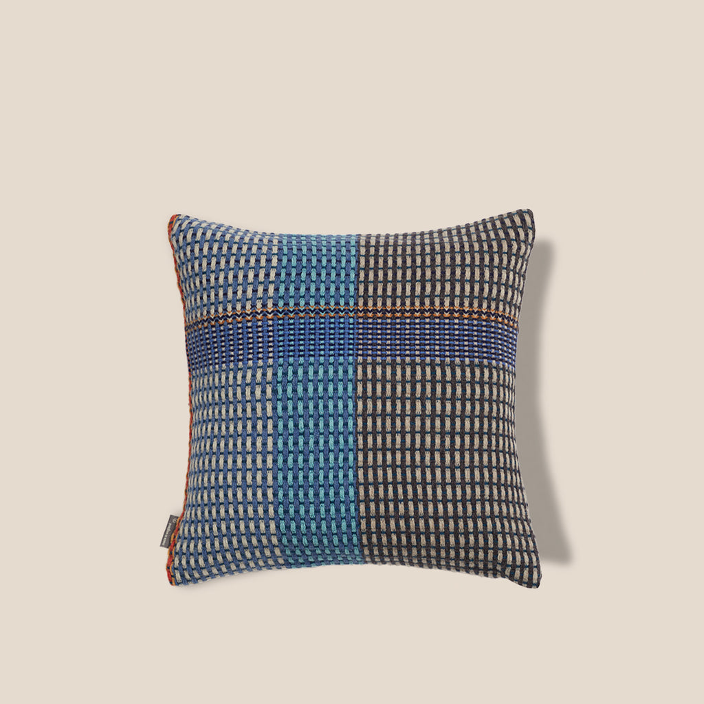 Goodee Sewell-Seacole Square Cushion Cover - Color - Blue Stripe