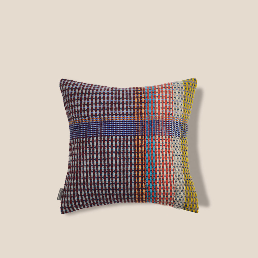 Goodee Sewell-Seacole Square Cushion Cover - Color - Pink Stripe