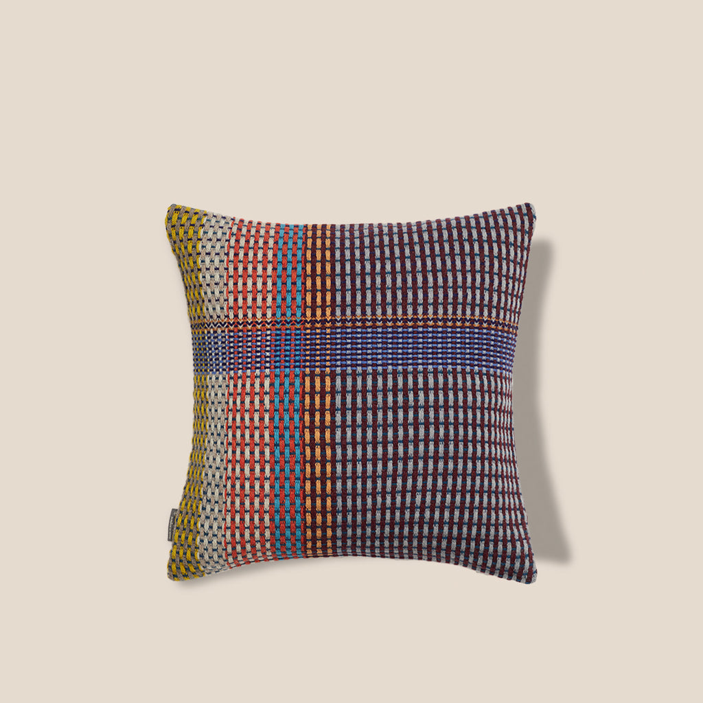 Goodee-Wallace Sewell-Seacole Square Cushion Cover - Color - Pink Stripe