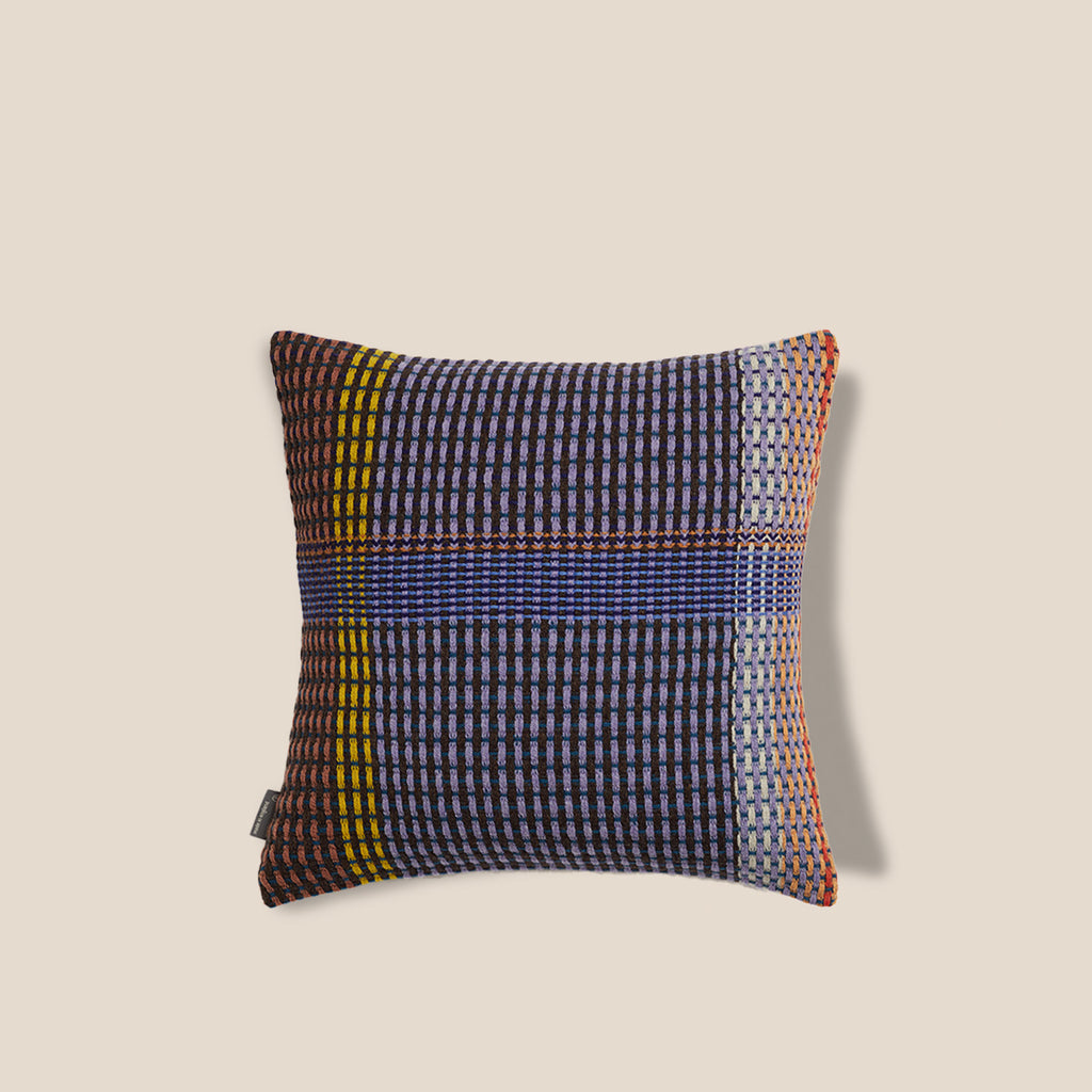 Goodee Sewell-Seacole Square Cushion Cover - Color - Yellow Stripe