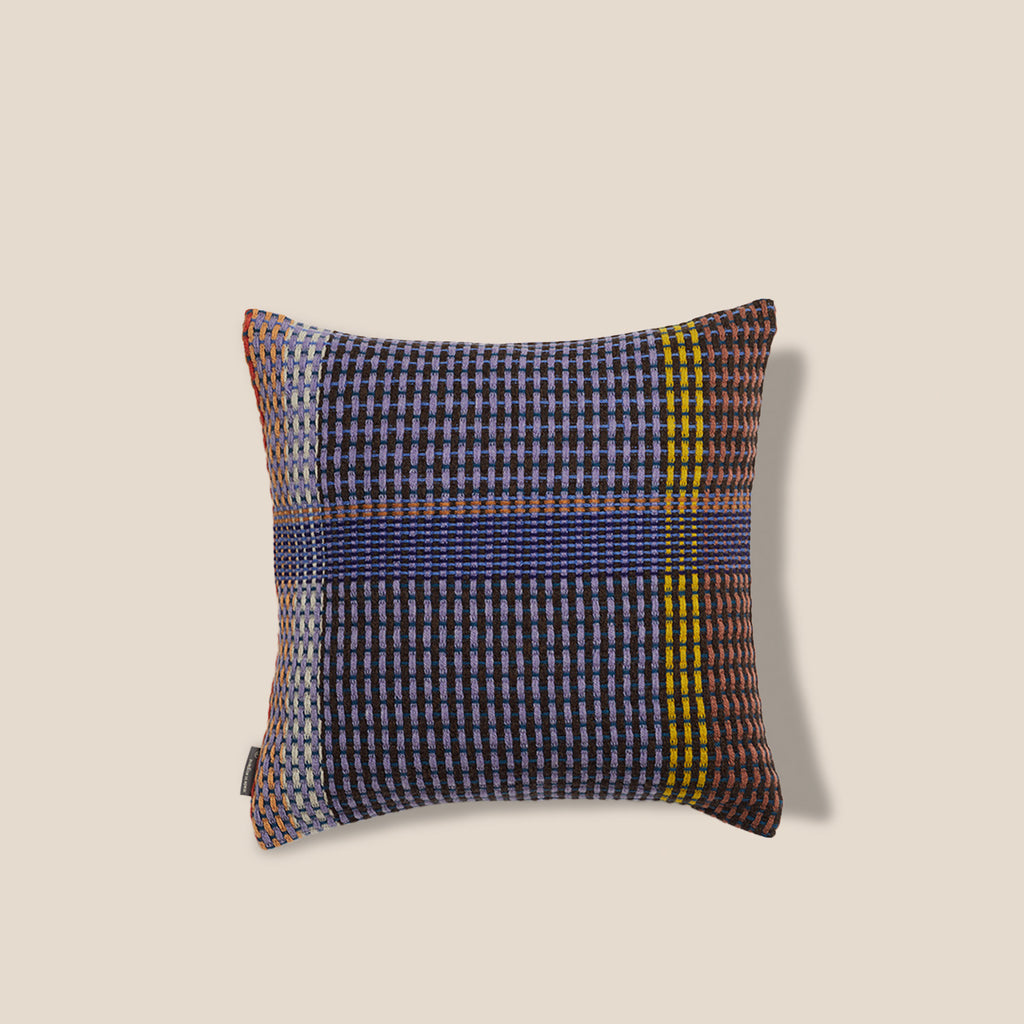 Goodee Sewell-Seacole Square Cushion Cover - Color - Yellow Stripe