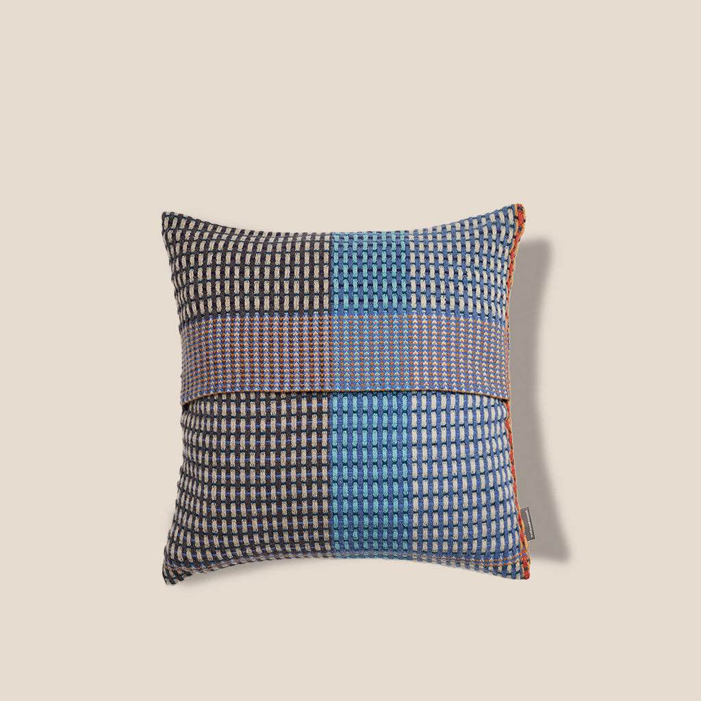 Goodee Sewell-Seacole Square Cushion Cover - Color - Blue Stripe