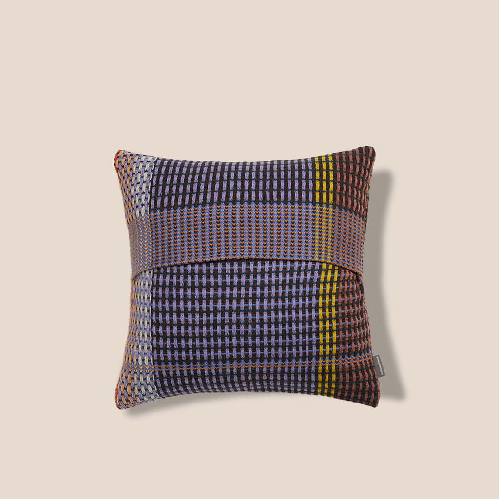 Goodee Sewell-Seacole Square Cushion Cover - Color - Yellow Stripe