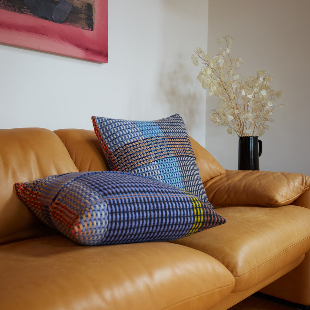 Goodee Sewell-Seacole Square Cushion Cover - Color - Yellow Stripe