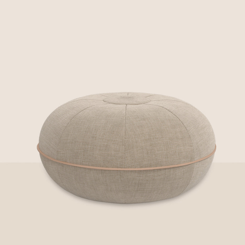 Goodee-Fritz Hansen Large Pouf - Color - Natural