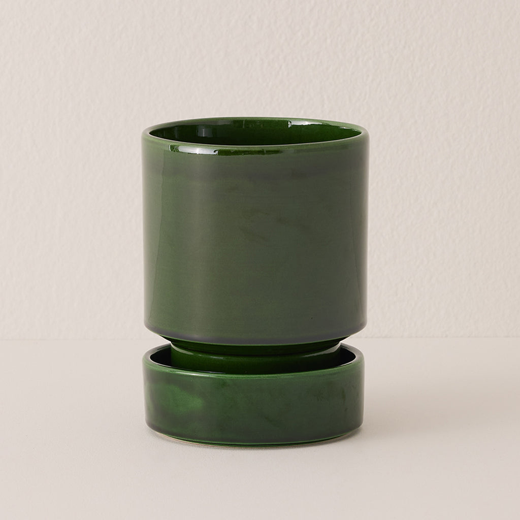 Goodee-Jardinière Potter-Hoff 14 - Couleur - Emerald Glazed