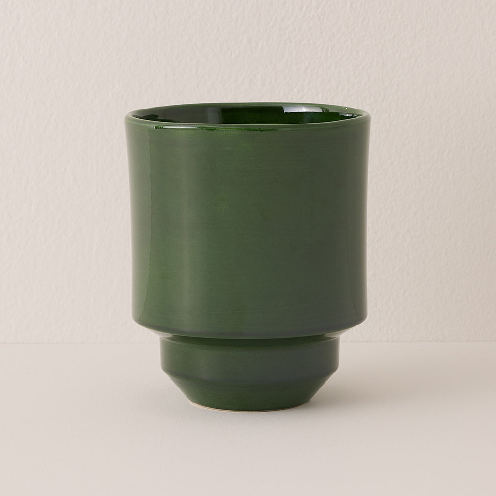 Goodee-Bergs Potter-Hoff Planter 18 - Couleur - Emerald Glazed