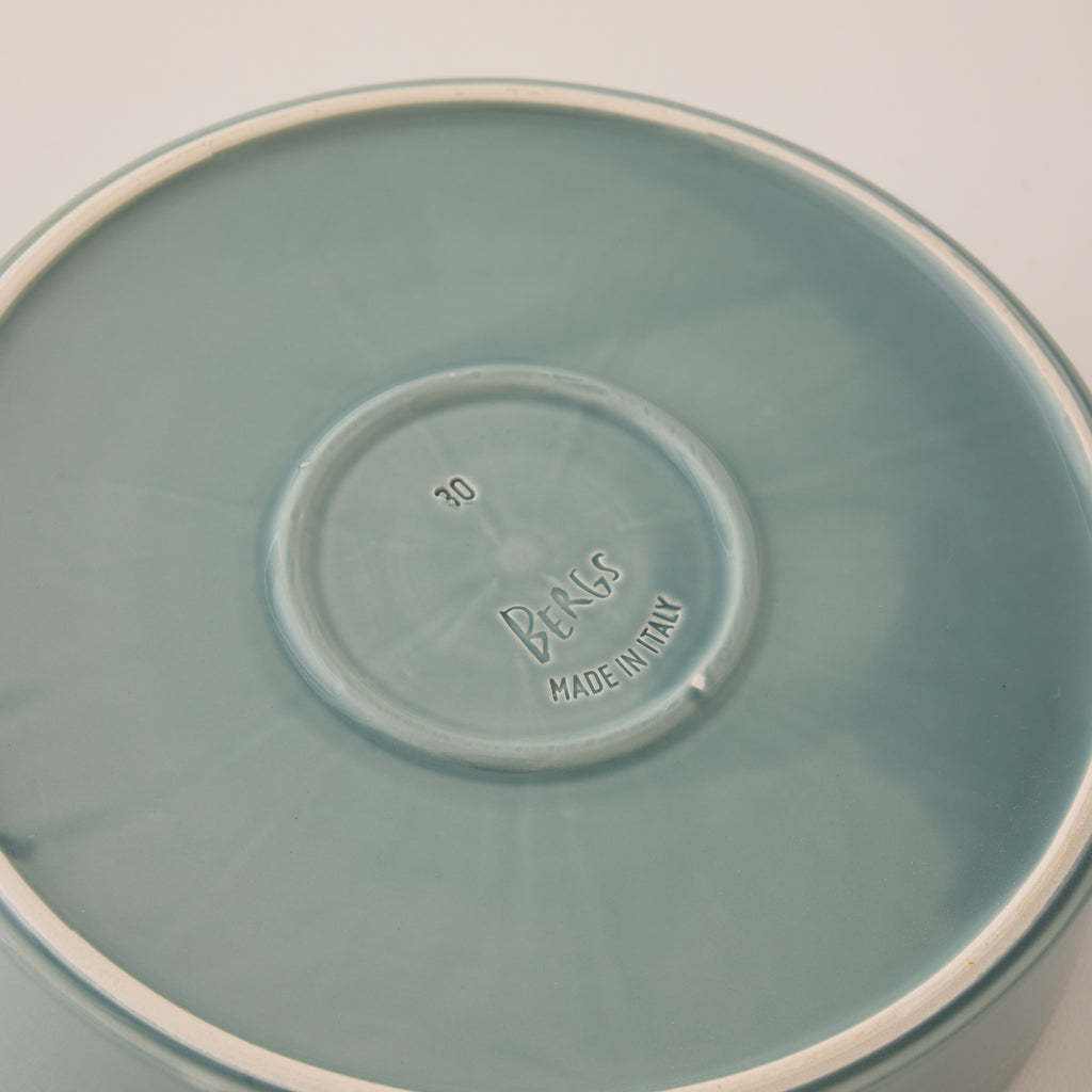 Goodee-Bergs Potter-Hoff Saucer 30 - Color - Misty Blue Glazed