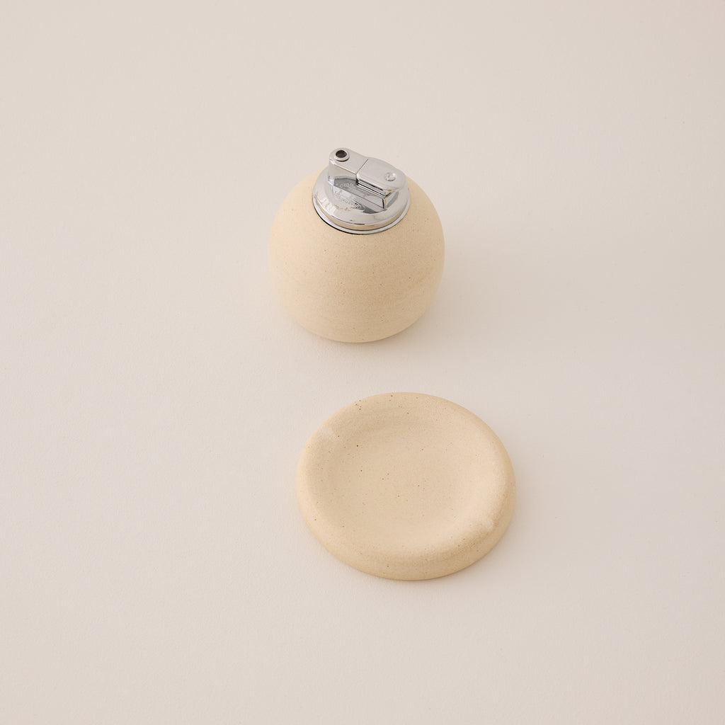 Goodee-Maison Ko x Olivia Snow Ceramics-Pebble Lighter - Color - Yang