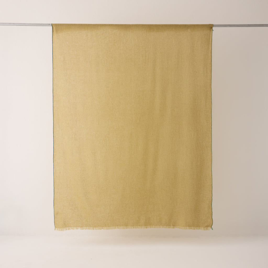 Goodee-Teixidors-Jazz Throw - Color - Pale Olive Green