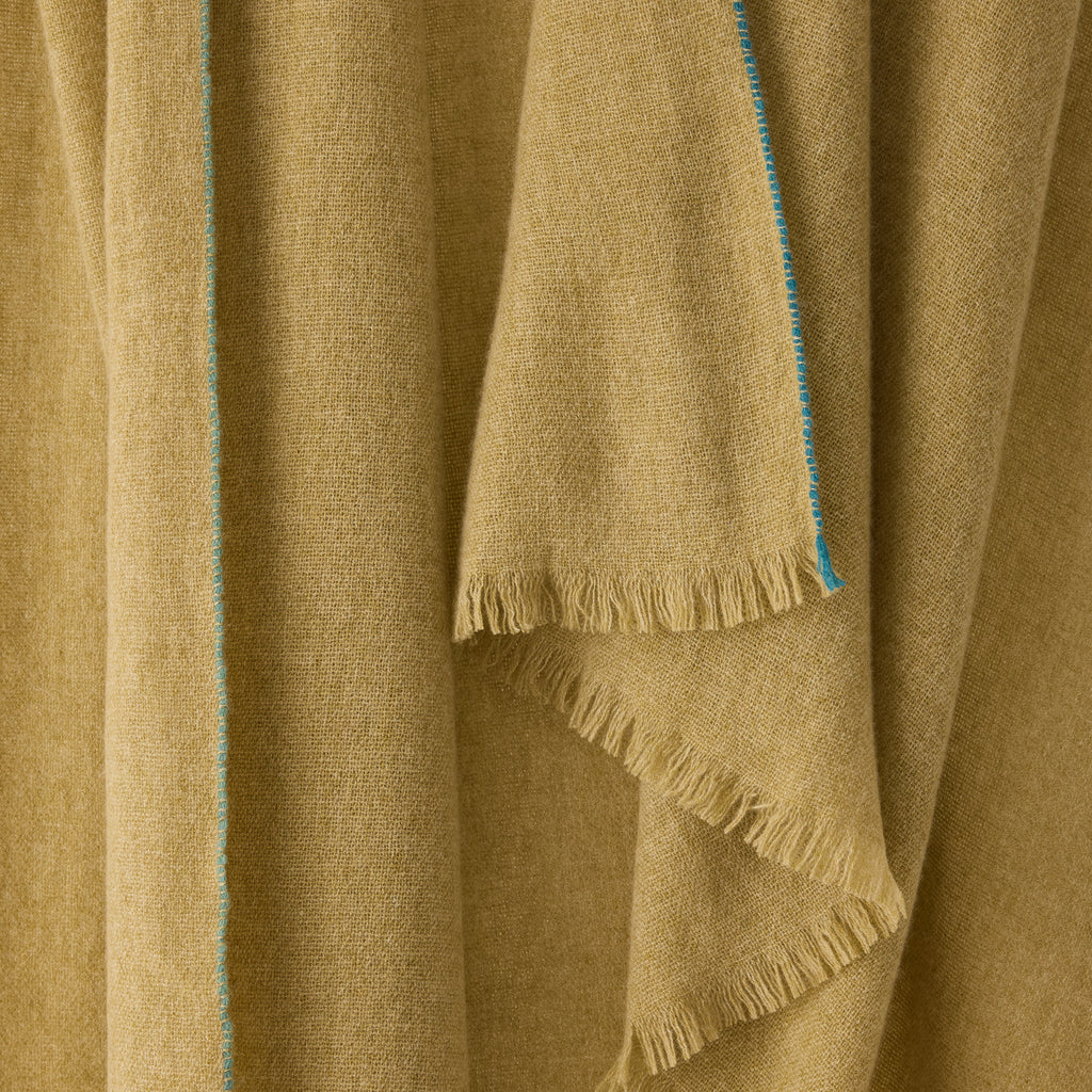 Goodee-Teixidors-Jazz Throw - Color - Pale Olive Green