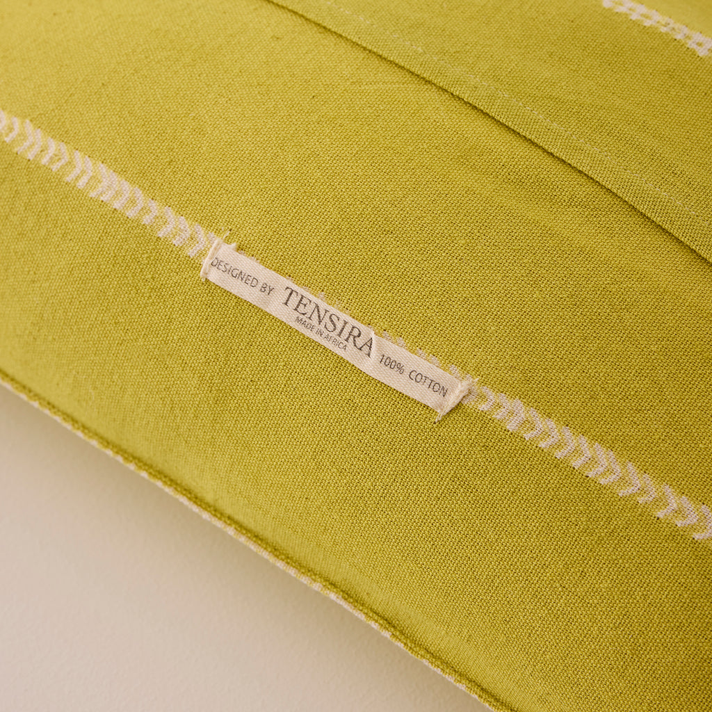 Goodee Housse de coussin Goodee- Couleur - Chartreuse Tie-Dye