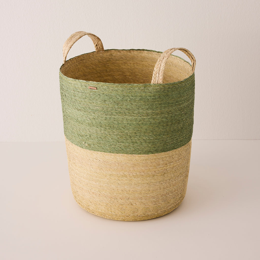 Goodee-Makaua-Tambo Basket - Color - Agave