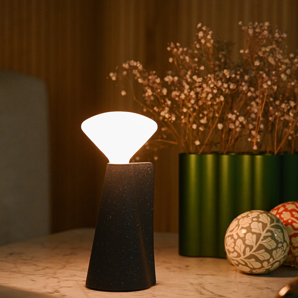 Goodee-Tala-Mantle Portable Lamp - Color - Granite