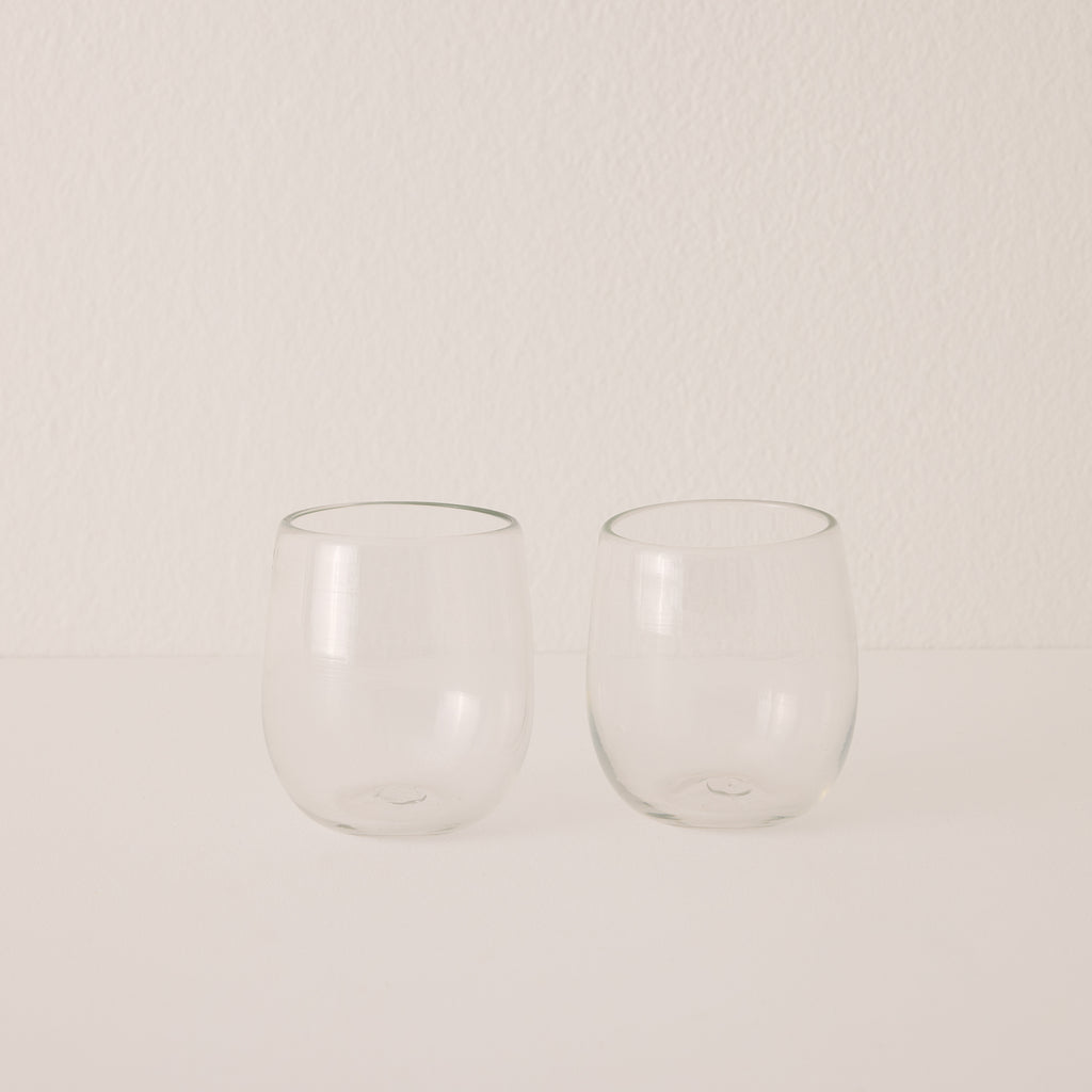 Goodee-Xaquixe-Wine Glass, set of 2 - Color - Clear