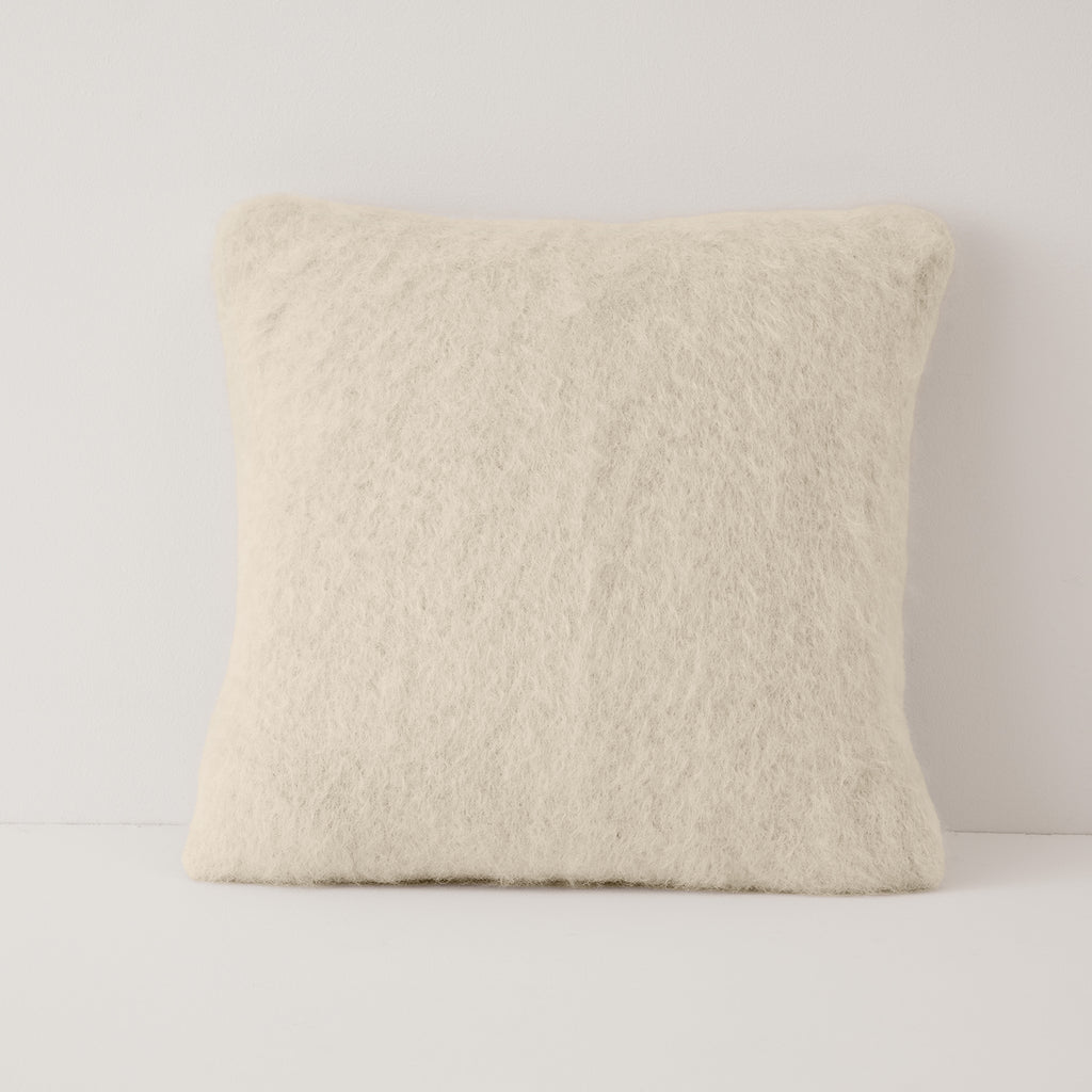 Goodee-Ezcaray-Lisos Cushion Cover - Color - Cream - Size - 20X20