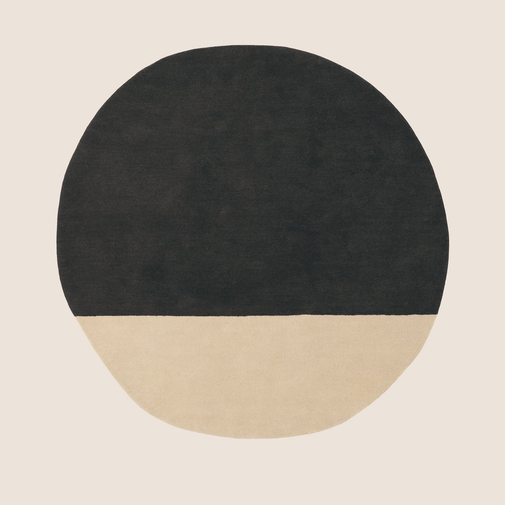 Goodee-Nanimarquina-Pearl Round Rug - Color - Black