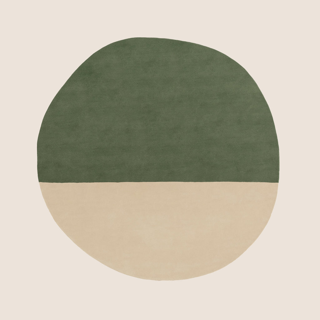 Goodee-Nanimarquina-Pearl Round Rug - Color - Green